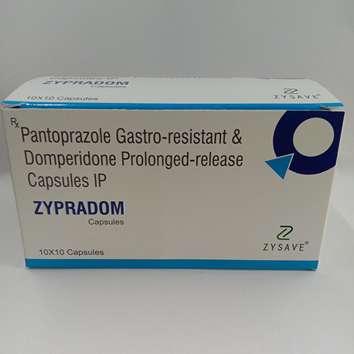 Pantoprazole Gastro-Resistant And Domperidone Prolonged-Release Capsules Ip - Drug Type: General Medicines