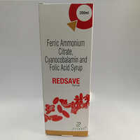 200 ML Ferric Ammonium Citrate Cyanocobalamin Folic Acid Syrup