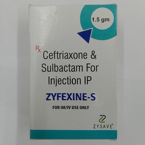 1.5 Gm Ceftriaxone And Sulbactam  For Injection Ip - Physical Form: Liquid