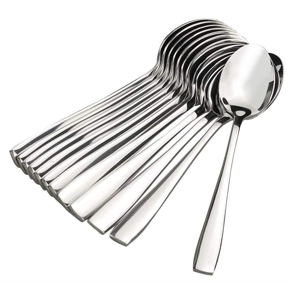 Stainless Steel Spoons - Color: Silver