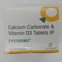 Calcium Carbonate And Vitamin D3 Tablets IP