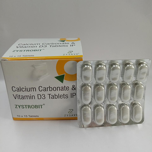 Calcium Carbonate And Vitamin D3 Tablets IP