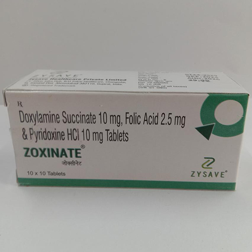 Doxylamine Succinate Folic Acid And Pyridoxine Hcl Tablets - Drug Type: General Medicines