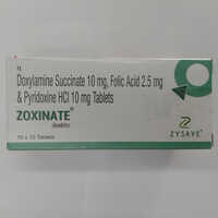 Doxylamine Succinate Folic Acid And Pyridoxine HCl Tablets