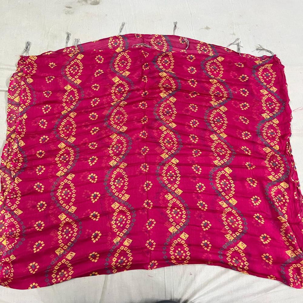 Rayon 42" Discharge - Color: Multi Color