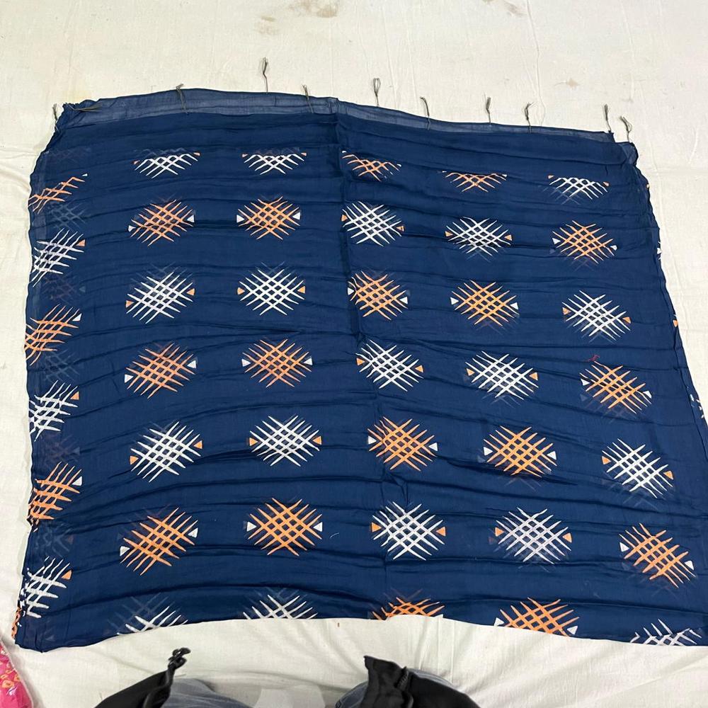 Rayon 42" Discharge - Color: Multi Color