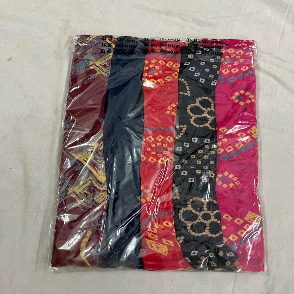 Rayon 42" Discharge - Color: Multi Color