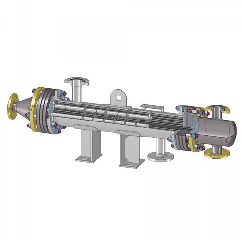 Silicon Carbide Heat Exchanger Tube - Color: Silver