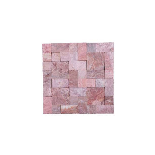Natural Embossed Stone Wall Mural - Color: Brown