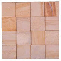 Natural Elevation Stone Wall Mural - Square Shape, Standard Size, Brown Color | Durable, Easy To Clean, Eco-friendly, Weather-resistant
