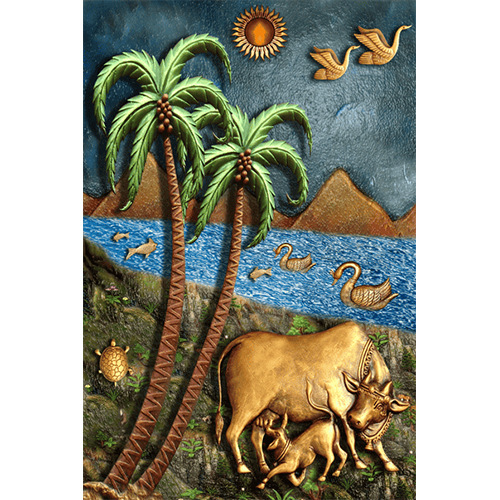 Wall Poster Tiles - Color: Multi Color