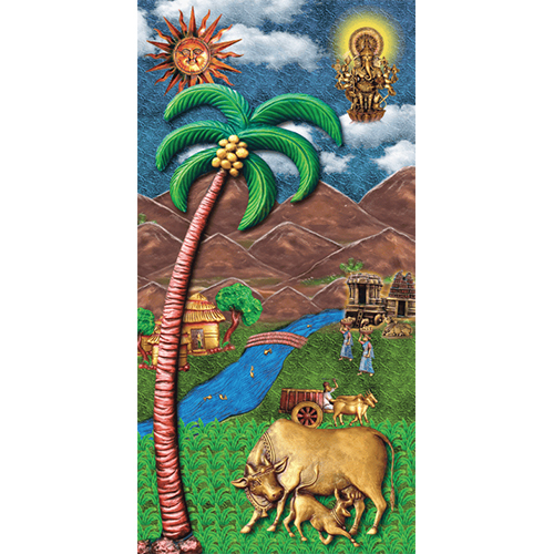 Wall Poster Tiles - Color: Multi Color