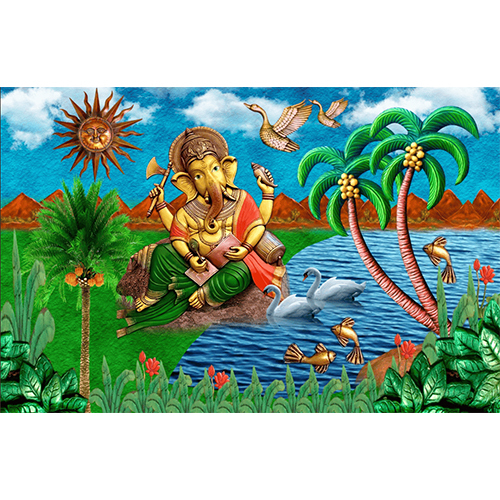 Wall Poster Tiles - Color: Multi Color