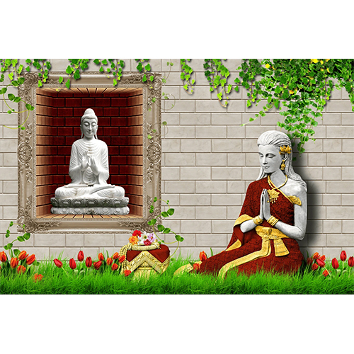 2X3 Welcome Lady Poster Tiles