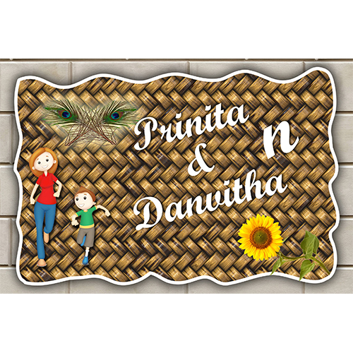 1.5X2  Name Boards 10 - Color: Multicolor