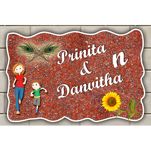 2X2  Name Boards 15 - Color: Multicolor