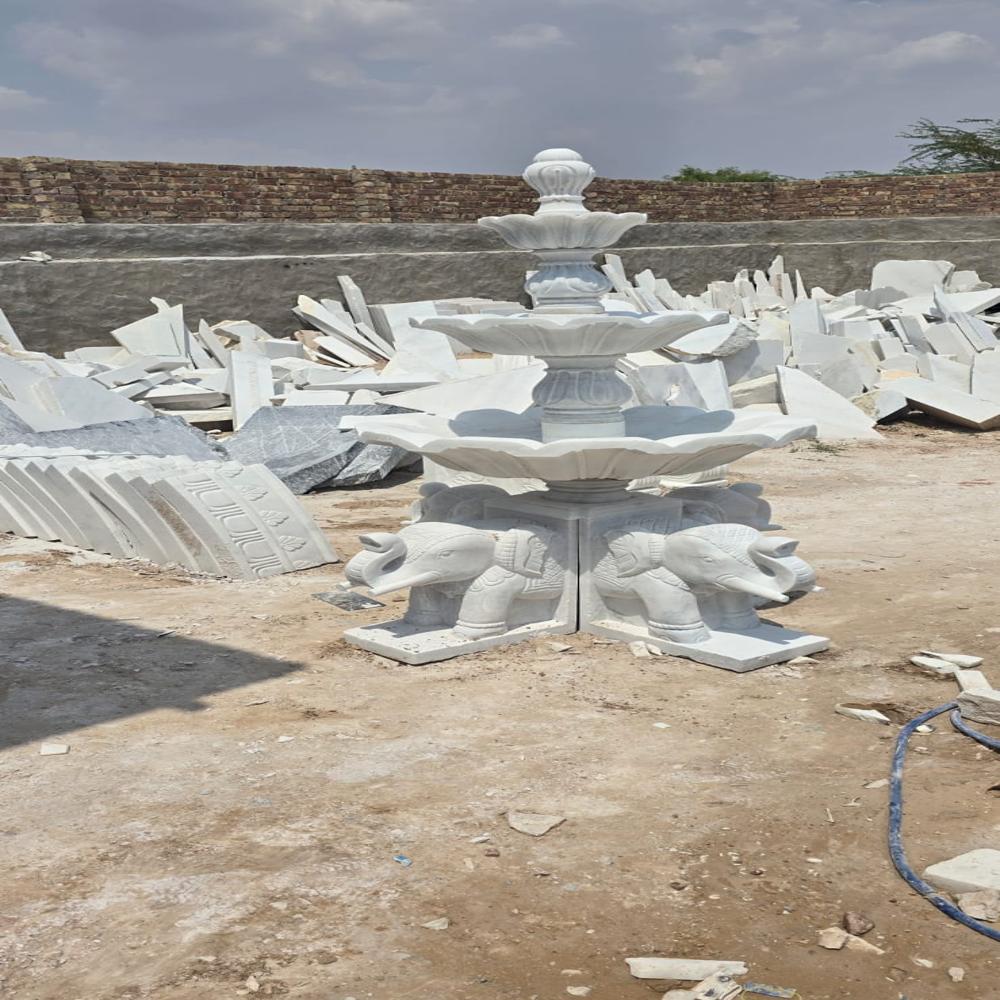 White marble Foundation