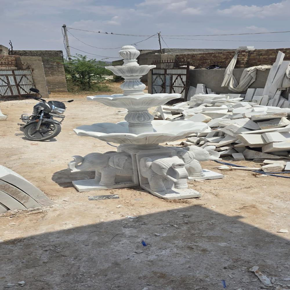 White marble Foundation