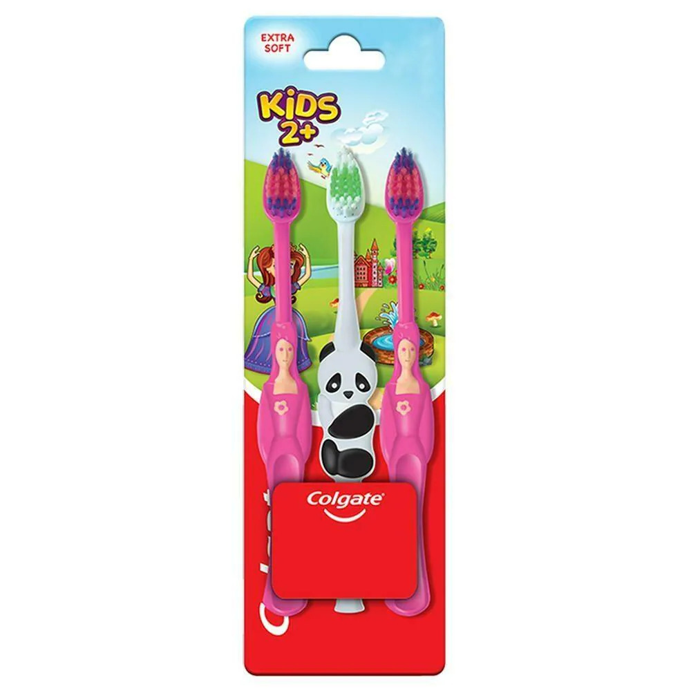 Colgate Kids Toothbrush - Bristle Color: Multicolor