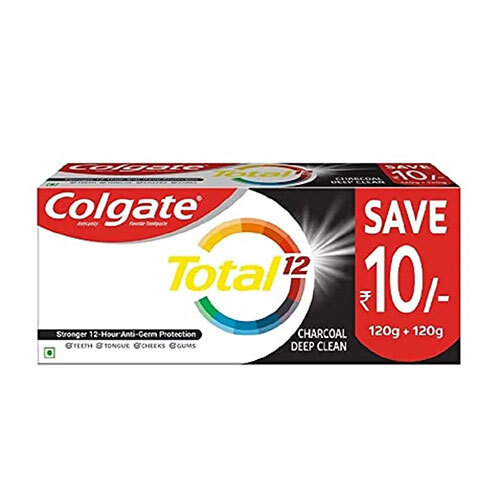Colgate Max Fresh Charcoal Black Gel Toothpaste - Bristle Material: Plastic