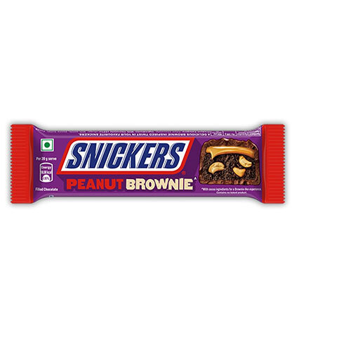 Snickers Peanut Brownie Chocolate - Feature: Low-Sodium