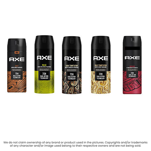 Axe Body Spray - Chemical Name: Tide Matic Front Load Liquid