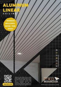 Aluminium Slat Ceiling - Application: Ideal For Commercial And Residential Spaces.