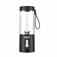 B712 Boss Insta Blend Rechargeable Blender - Color: Black