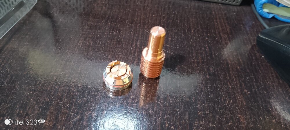 Ex-5-401-051 Electrode 105 A Thermacut Plasma Consumable - Automatic Grade: Manual