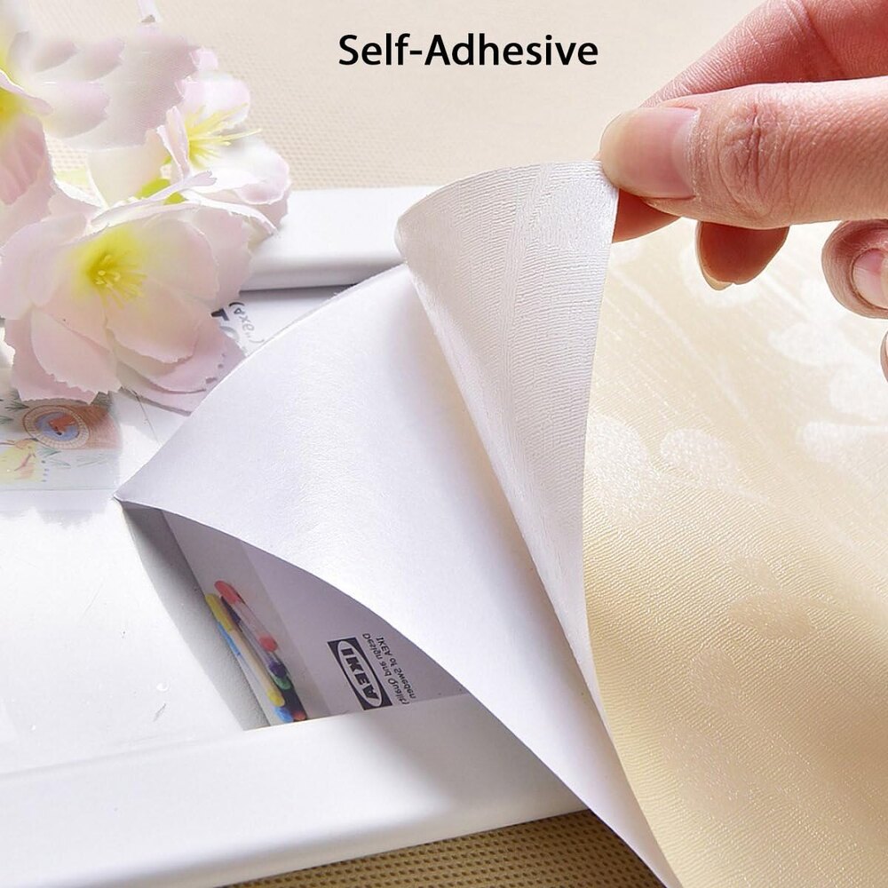 PVC Pink Blossom Peel Off Stickers WallPaper