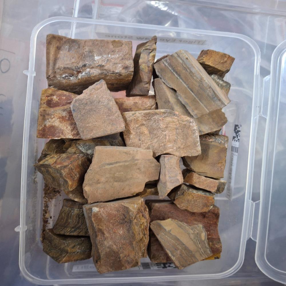 Tiger Eye Raw Stone - Color: Brown