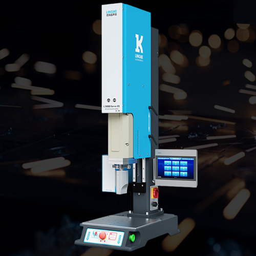 Servo Ultrasonic Plastic Welding Machine - Color: Light Blue