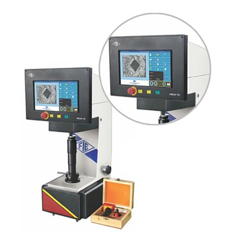 Touch Screen Digital Vickers Hardness Testing Machine - Material: Mild Steel