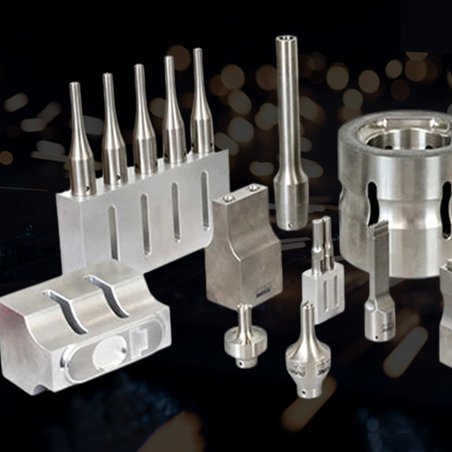 Ultrasonic Horn And Fixtures - Color: Silver
