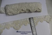 Off White &Embroidery Lace