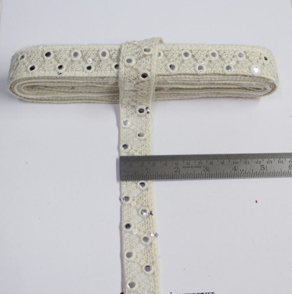 Mirror Embroidery Laces