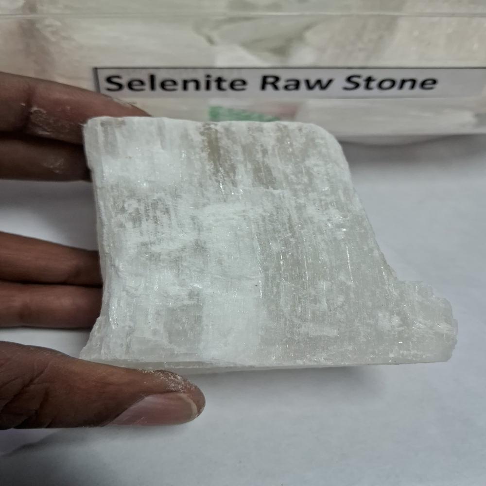 Natural Selenite Rough Stone