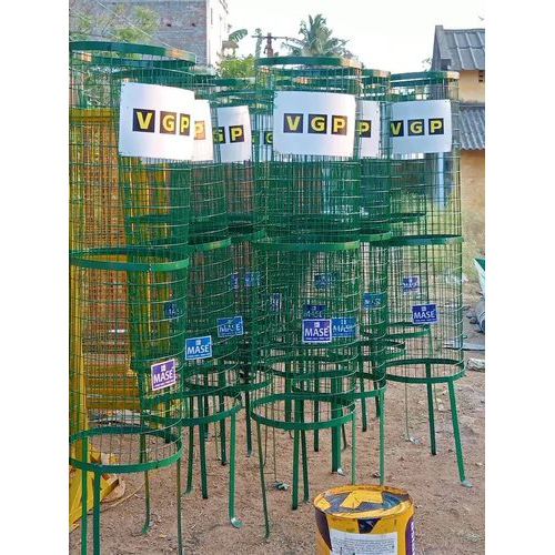 Square Tree Guard - Color: Green