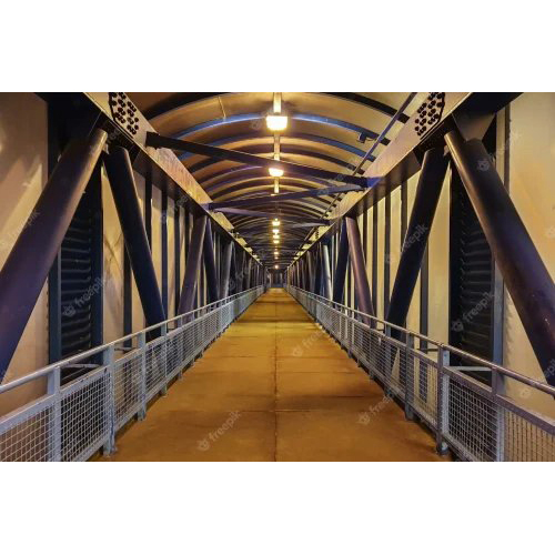 Pedestrian Overhead Bridge Metal