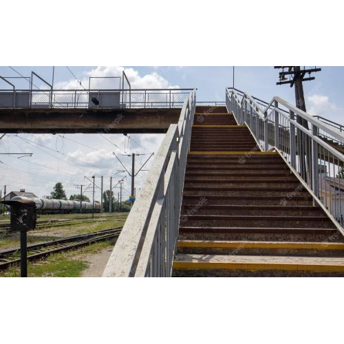 Pedestrian Overhead Bridge Metal