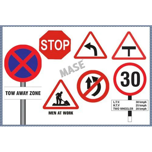 Retro Reflective Traffic Signages