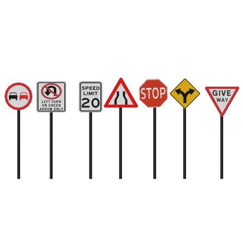 Retro Reflective Traffic Signages