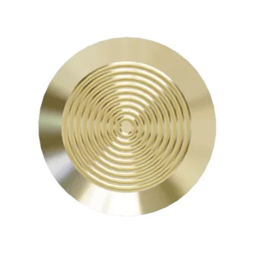Tactile Stud - Brass & Stainless Steel (Grade 304 & 316), 25mm X 35mm X 4.5mm | Automatic Function, Anti-slip Surface For Visually Impaired