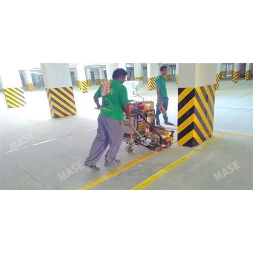 Thermoplastic Car Parking Marking