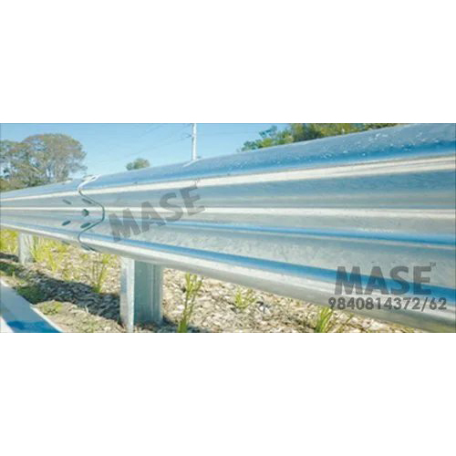 W Beam Crash Barrier