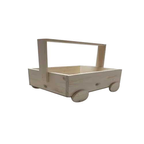 Pinewood Basket - Color: Brown