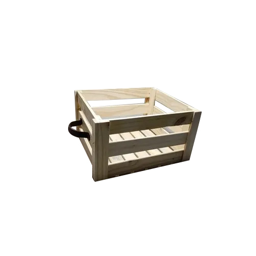 Fruit Wooden Basket - Color: Natural Pine