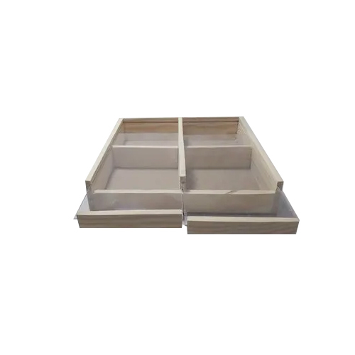 Wooden And Acrylic Basket - Dimension (L*W*H): 10X10 Inch (In)