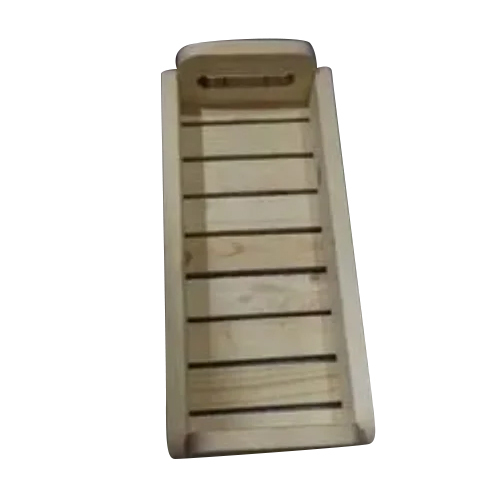 Pine Wood Tray - Color: White
