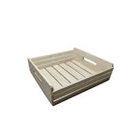 Wooden Tray Set - Color: Brown